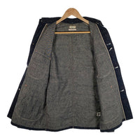 HELLER’S CAFE ヘラーズカフェ 1950's Military Art Denim Coverall デニムカバーオール アートプリント インディゴ Size 38 福生店