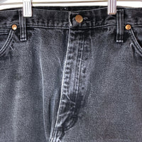 Wrangler ラングラー 13MWZWK ブロークンツイル ブラックデニムパンツ ブラック size36 瑞穂店