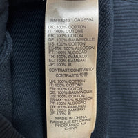 DIESEL ディーゼル スウェットパーカー デニム フード ブラック sizeXS 瑞穂店