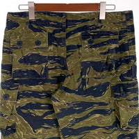 U.S.ARMY レプリカ タイガーストライプ ミリタリーカーゴパンツ ボタンフライ Size L 福生店