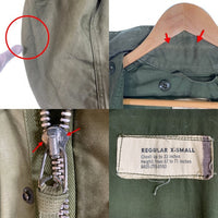50's~ U.S.ARMY M-51 FIELD JACKET フィールドジャケット オリーブ アルミコンマー 8405-255-8593 Size XS-R 福生店
