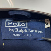 Polo by Ralph Lauren ポロラルフローレン コットン ポリエステル ジップアップジャケット セーリング ブルー USA製 Size XL 瑞穂店