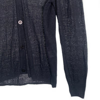 RHC Ron Herman ロンハーマン リネン ニット カーディガン ネイビー 3520800016 1322 Size S 福生店