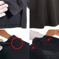 Polo by Ralph Lauren ポロラルフローレン 鹿の子 ロングスリーブ ポロシャツ ブラック Size XXL 福生店