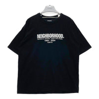 NEIGHBORHOOD ネイバーフッド ロゴプリント Tシャツ ブラック sizeL 瑞穂店