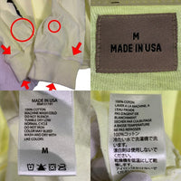 YEEZY イージー CALABASAS カラバサス ロングスリーブTシャツ イエロー Size M 福生店