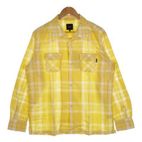 RATS ラッツ 22SS COTTON CHECK SHIRT コットン チェックシャツ イエロー 22’RS-0408 Size M 福生店