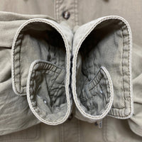 THE NORTH FACE ザノースフェイス リップストップ 長袖シャツ カーキ sizeM 瑞穂店