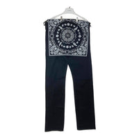 glamb グラム Jerino pants ストレッチ ブラックデニムパンツ バンダナ付 GB15SP/P03 ブラック Size 4 瑞穂店