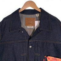 Levi's リーバイス JOURNAL STANDARD ジャーナルスタンダード 25AW 別注 TYPE1 TRUCKER JACKET リジッド デニム トラッカージャケット ビッグE インディゴ 008C9-0000 Size XXL 福生店