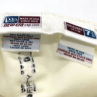 90's New Era ニューエラ MLB デトロイト・タイガース 59FIFTY ベースボールキャップ ホワイト ブラック ウール USA製 Size 7 3/8 (58.7cm) 福生店