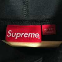 SUPREME シュプリーム 21SS KAWS Chalk Logo Hooded Sweatshirts カウズ チョークロゴ スウェット パーカー ブラック Size L 福生店
