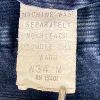 MADEWELL メイドウェル RN15401 ブランドタグ欠損 コーデュロイ ペインターパンツ ネイビー size34 瑞穂店