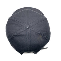 80-90's STUSSY ステューシー スカルボーン刺繡 5パネルキャップ ブラック オールド タグなし 福生店