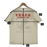 TOY'S McCOY トイズマッコイ FELIX TAKE A SPACEWALK フィリックス プリントTシャツ ホワイト Size L 福生店