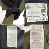NIKE ナイキ 20AW sacai サカイ NRG HOODY プルオーバーパーカー ブラック オリーブ 切替 CW2419-475 Size S 福生店