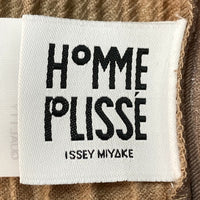 HOMME PLISSE ISSEY MIYAKE オムプリッセイッセイミヤケ SAMPLE品 プリーツ ストレートパンツ ベージュ size2 瑞穂店