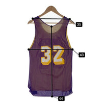 80's Sand-Knit NBA ロサンゼルス・レイカーズ マジックジョンソン 32 メッシュ ゲームシャツ パープル Size S 福生店