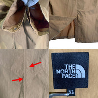THE NORTH FACE ノースフェイス Rollpack Journeys Coat ロールパックジャーニーズコート ナイロン ブラウン NP21863 Size XL 福生店