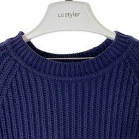 GAP ギャップ 香港製 オールド コットン ケーブル編み セーター ネイビー sizeL 瑞穂店