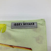 ISSEY MIYAKE イッセイミヤケ IM51-AD106-97 PRESSED FLORA BANDANA バンダナ イエロー 瑞穂店