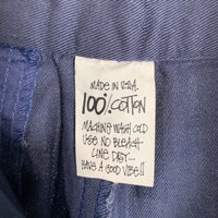 80-90's STUSSY ステューシー 2タック チノ ショーツ ショートパンツ ネイビー 黒タグ Size 32 福生店