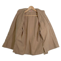 70's Levi's リーバイス カラーデニムシャツ ベージュ エポーレット USA製 三角タグ 70676-4023 やや厚手 Size L 福生店