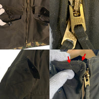 FREEWHEELERS フリーホイーラーズ 18FW GREAT LAKES FOREST SERVICE JACKET フォレストサービスジャケット オイルドクロス シンサレート オリーブ 1831018 Size 38 福生店