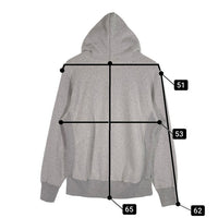 Champion チャンピオン CALIFORNIA リバースウィーブ プルオーバースウェットパーカー グレー ダメージ加工 C8-E13 Size L 福生店