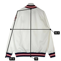 HYSTERIC GLAMOUR ヒステリックグラマー 02221CJ01 DIZZY&MILK SOUND LAB アップリケ トラックジャケット ホワイト sizeL 瑞穂店