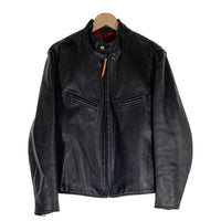 Schott ショット 641XX 復刻 レザー シングルライダースジャケット ブラック サボテンタグ復刻 USA製 Size 42 福生店