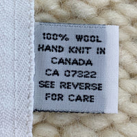 CANADIAN SWEATER カナディアンセーター ボクシング柄 ジップアップ カウチンセーター レッド Size 40 福生店