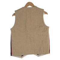 orslow オアスロウ ストライプ チマヨベスト 1釦 ベージュ Size 2 福生店