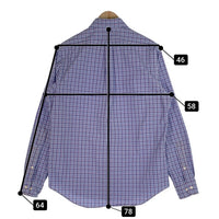 Ralph Lauren ラルフローレン CUSTOM FIT ボタンダウンチェックシャツ ネイビー ピンク Size 16 福生店