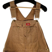 Dickies ディッキーズ ダック地 オーバーオール ブラウン Size 32×32 福生店