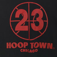 90-00's HOOP TOWN CHICAGO 23 マイケルジョーダン プリントTシャツ ブラック Size XL 福生店