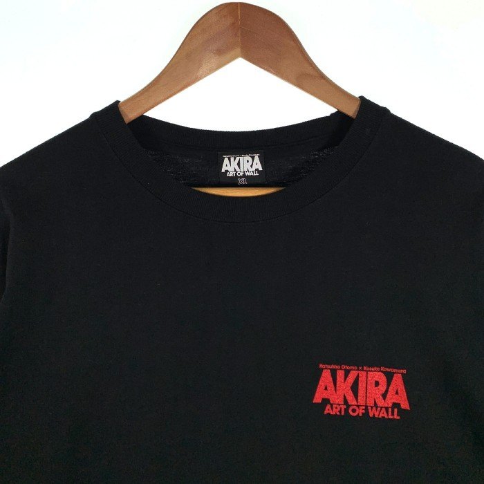メーカー直送】 AKIRA Tシャツ 黒 ブラック フリーサイズ アキラ ロンT 