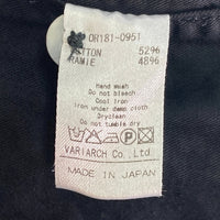 OURET オーレット フード付き コットンリネン シャツコート ブラック size1 瑞穂店