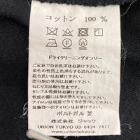 MARTINE ROSE マーティンローズ 20SS 裾袖カットオフ ワンポイント プリント Tシャツ ブラック sizeL 瑞穂店