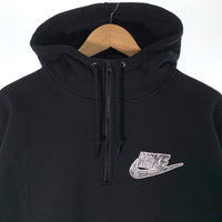 SUPREME シュプリーム 21SS NIKE ナイキ Half Zip Hooded Sweatshirt ハーフジップ プルオーバースウェットパーカー ブラック DB2842-010 Size M 福生店