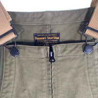 Pherrow's フェローズ U.S.NAVY N-1 デッキパンツ オーバーオール オリーブ 21W-PNOA1 Size 38 福生店