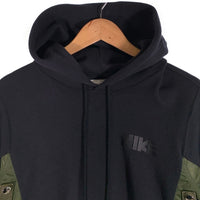 NIKE ナイキ 20AW sacai サカイ NRG HOODY プルオーバーパーカー ブラック オリーブ 切替 CW2419-475 Size S 福生店