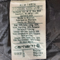 Carhartt カーハート 14806 裏キルティング 企業ロゴ リップストップ アクティブジャケット ベージュ sizeL 瑞穂店