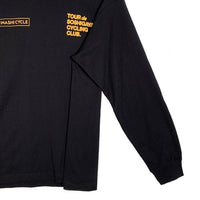 KINASHI CYCLE 木梨サイクル TOUR de SOSHIGAYA プリント ロングスリーブTシャツ ブラック Size L 福生店