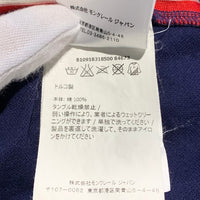 MONCLER モンクレール SHORT SLEEVE POLO SHIRT ショートスリーブ ポロシャツ ネイビー 薄手 Size M 福生店