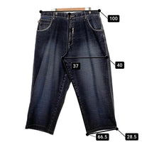pellepelle ペレペレ デニムパンツ インディゴ バギー 香港製 Size 40 福生店