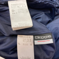 KAPPA カッパ ダウンジャケット セットアップ 上下 ネイビー sizeL 瑞穂店