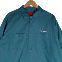 SUPREME シュプリーム 21AW Thermal Work Shirt サーマル ワークシャツ グリーン Size XL 福生店