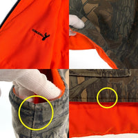 WINCHESTER ウィンチェスター リバーシブルベスト リアルツリー オレンジ 中綿 TREBARK Size XL 福生店