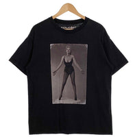 HOLLYWOOD RANCH MARKET ハリウッドランチマーケット REPLICⓐRT レプリカート Marilyn 聖林公司 MHG-MNO-BS-269 USED加工 マリリンモンロー ショートスリーブ 半袖 Tシャツ ブラック Size M 福生店